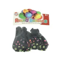 Adar Balony w kropki 6szt