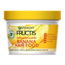 Garnier Fructis Banana Hair Food odżywcza maska do włosów bardzo suchych 390 ml