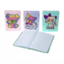 Adar Notes A5 w ok�adce pluszowej MIX