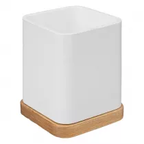 5five Simply Smart Kubek na szczoteczki Natureo White