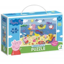Puzzle obserwacyjne 50 el. �winka Peppa. Wakacje Dodo