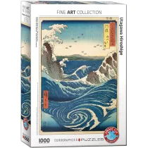Puzzle 1000 el. Naruto Whirlpool, Hiroshige Utagawa Eurographics