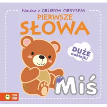 Pierwsze s�owa. Nauka z grubym obrysem