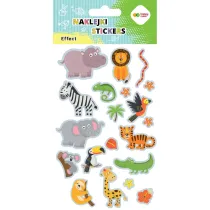 Happy Color Naklejki EFFECT -Zoo 10x20cm