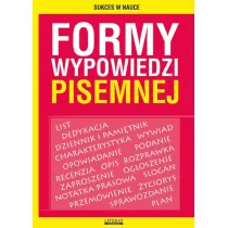 Formy wypowiedzi pisemnej