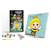 Malowanie po numerach - Pszcz�ka 25x25cm Qbee