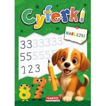 Cyferki z naklejkami