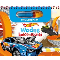 Hot Wheels. Kolorowanki wodne i magiczny pisak