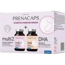 Formeds Zestaw Prenacaps Multi 2 + DHA Suplement diety 2 x 60 kaps.