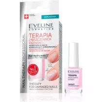 Eveline Cosmetics Nail Therapy Professional terapia zniszczonych paznokci kuracja wzmacniajco-odbudowujca 12 ml