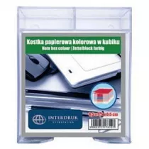Interdruk Kostka papierowa kolorowa w kubiku 85 x 85 cm