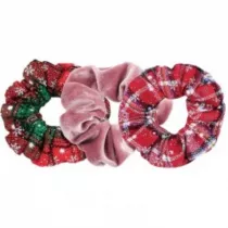 Ecarla Gumki do wosw typu scrunchie 3 szt.