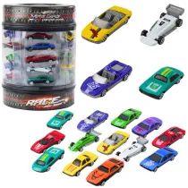 Zestaw Resorak�w w tubie 1:64 LeanToys