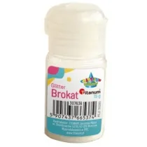 Brokat Titanum Craft-Fun Series 15 g - bia�y (307636)