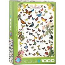 Puzzle 1000 el. Motyle Eurographics