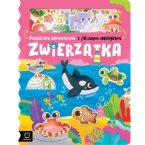 Zwierztka. Ksieczka sensoryczna z filcowymi naklejkami