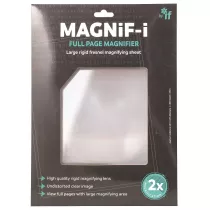 Magnifi-i Arkusz powi�kszaj�cy/lupa do ksi��ki A4