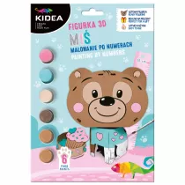Malowanie po numerach - Figurka 3D Mi� Derform