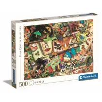 Puzzle 500 el. High Quality Collection. The Butterfly Collector Clementoni