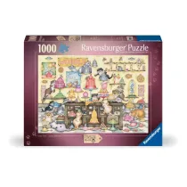 Puzzle 1000 el. 2D Crazy cats elki Ravensburger