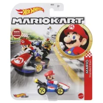 Hot Wheels Mario Kart Pojazd Mario - Kart standard GBG26 Mattel