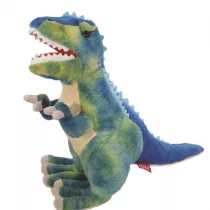 Pluszak 30 cm Dino Tyranozaur niebieski BEPPE 13244 Biuro-Set Plusz