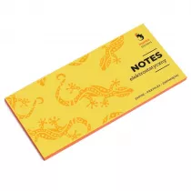 Panta Plast Notes elektrostatyczny pomara�czowy 100 szt.