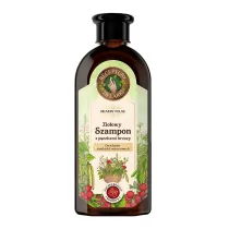 Receptury Zielarki Szampon zio�owy do w�os�w cienkich i zniszczonych p�czki brzozy i bor�wka 350 ml