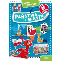 Naklejki edukacyjne. Pastwa i miasta