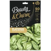 Godan Balony Beauty&Charm platynowe 30cm
