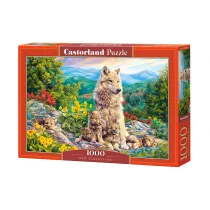 Puzzle 1000 el. Wilki nowe pokolenie Castorland