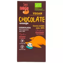Super Fudgio Czekolada pomaraczowa 80 g Bio