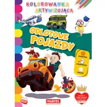 Odlotowe pojazdy. Kolorowanka aktywizujca
