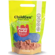 Piasek kinetyczny naturalny niebieski 907g ChildGen