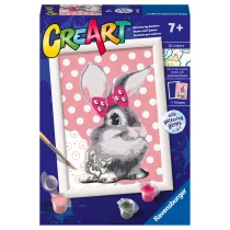 Malowanie po numerach CreArt - S�odki kr�liczek Ravensburger