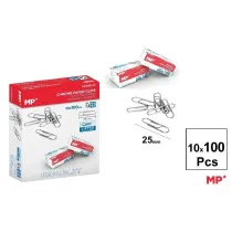 Mp Main Paper Spinacze biurowe 25mm 10x100szt