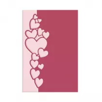 Wykrojnik - Border serca 11,2x3,9cm