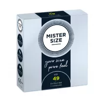 Mister Size Condoms prezerwatywy dopasowane do rozmiaru 49mm 3 szt.