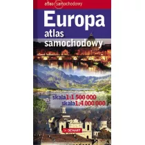 Atlas samochodowy - Europa 1: 1 500 000 DEMART