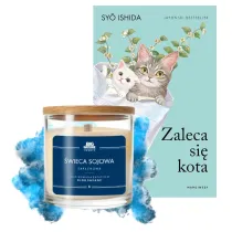 Pakiet: Zaleca si� kota. Tom 1, �wieca sojowa inspiracja zapachowa Dior Sauvage