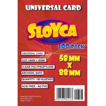 Sloyca Koszulki Universal Card 58 x 88 mm 100 szt.