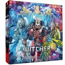 Puzzle 500 el. Gaming Puzzle: The Witcher Monster Faction Good Loot