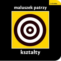 Maluszek patrzy ksztaty