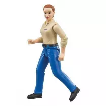 Figurka kobiety w niebieskich d�insach