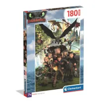 Puzzle 180 el. Super How To Train Your Dragon Clementoni