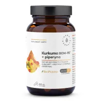 Aura Herbals Kurkuma BCM-95 + piperyna suplement diety 60 kaps.