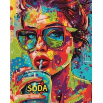 Ideyka Malowanie po numerach - Dziewczyna z lemoniad� 40x50cm