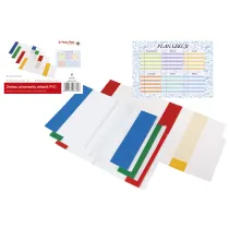 Paczka okadek uniwersalnych PVC +plan lekcji