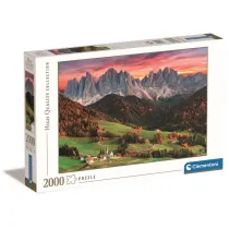 Puzzle 2000 el. HQ Val di Funes Clementoni