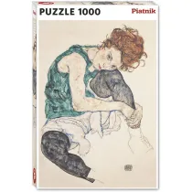 Puzzle 1000 el. Schiele, Siedz�ca Kobieta PIATNIK
